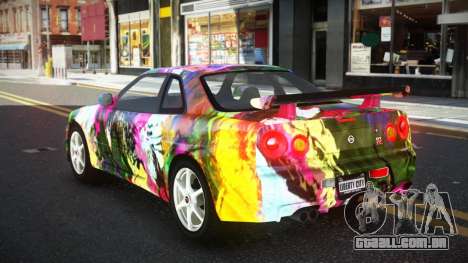 Nissan Skyline R34 Ganleen S4 para GTA 4