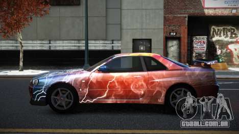 Nissan Skyline R34 Conia S10 para GTA 4