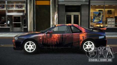 Nissan Skyline R34 Ganleen S14 para GTA 4