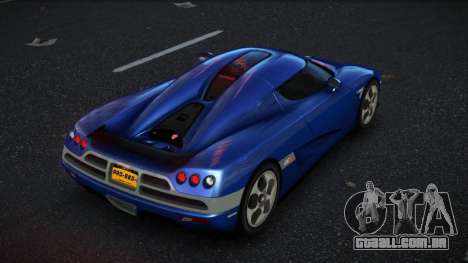 Koenigsegg CCX Quboma para GTA 4
