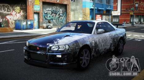 Nissan Skyline R34 Conia S5 para GTA 4