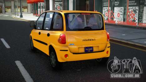 Fiat Multipla Rocatekom para GTA 4