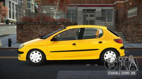 Peugeot 206 Jiwrod para GTA 4