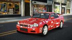 Nissan Skyline R34 Ganleen S13 para GTA 4