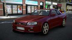 Nissan Skyline R34 Fale para GTA 4