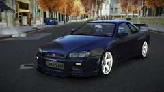 Nissan Skyline R34 Betkam para GTA 4