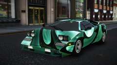 Lamborghini Countach Aireber S6 para GTA 4