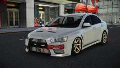 Mitsubishi Lancer Evolution X Ruta para GTA 4