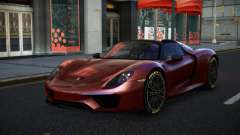 Porsche 918 Cormujejo para GTA 4