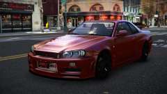 Nissan Skyline R34 Nuhxufi para GTA 4