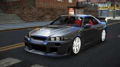 Nissan Skyline R34 Hustek para GTA 4