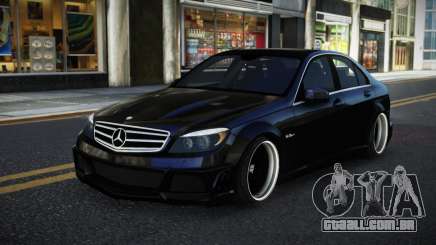 Mercedes-Benz C63 AMG Yazpocac para GTA 4