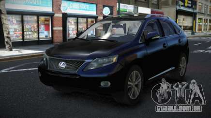 Lexus RX450H Giskax para GTA 4