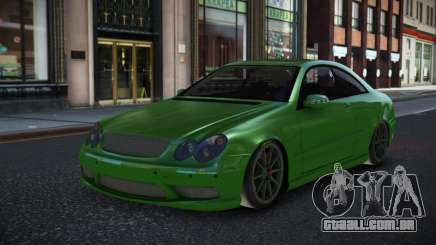 Mercedes-Benz CLK55 AMG Sujpaye para GTA 4