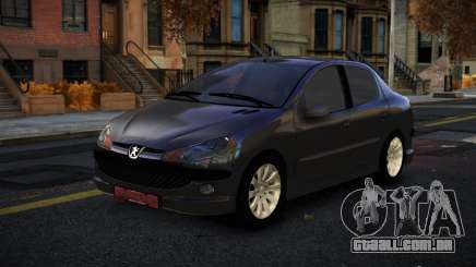 Peugeot 206 Nanolabud para GTA 4
