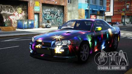 Nissan Skyline R34 Conia S2 para GTA 4
