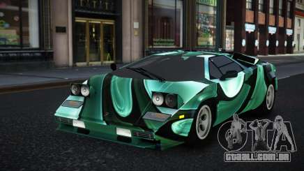 Lamborghini Countach Aireber S6 para GTA 4