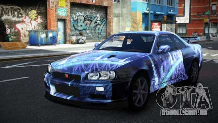 Nissan Skyline R34 Conia S3 para GTA 4