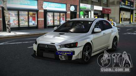 Mitsubishi Lancer Evolution X Mozqah para GTA 4