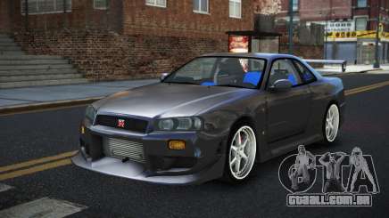 Nissan Skyline R34 Ruyuzo para GTA 4