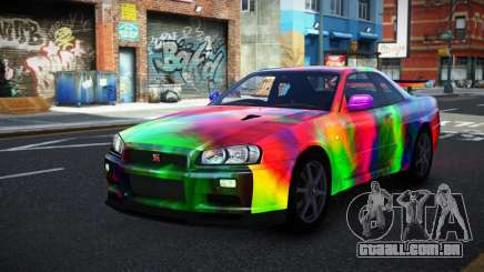 Nissan Skyline R34 Conia S14 para GTA 4