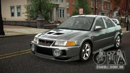 Mitsubishi Lancer Evolution VI Tiwra para GTA 4