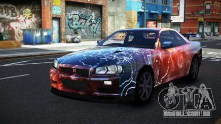 Nissan Skyline R34 Conia S10 para GTA 4