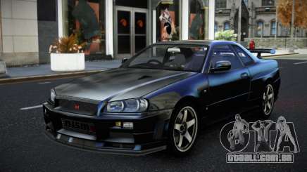 Nissan Skyline R34 Qiuto para GTA 4