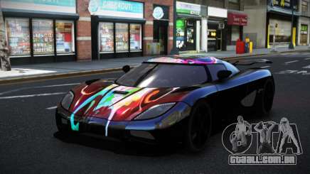 Koenigsegg Agera Nixak S8 para GTA 4