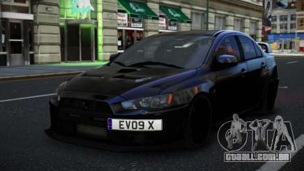 Mitsubishi Lancer Evolution X Tuwcig para GTA 4