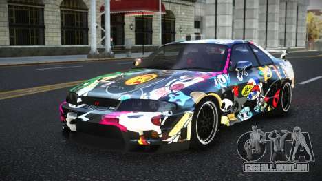 Nissan Skyline R33 Hacoley S10 para GTA 4