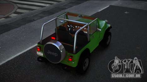 Jeep Wrangler Hogojere para GTA 4
