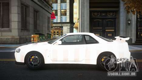 Nissan Skyline R34 Gaselly S13 para GTA 4