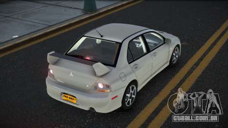 Mitsubishi Lancer Evolution VIII Mevozut para GTA 4