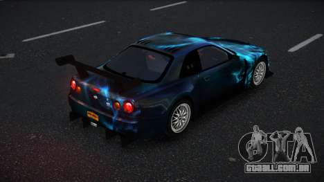 Nissan Skyline R34 Jagrao S6 para GTA 4