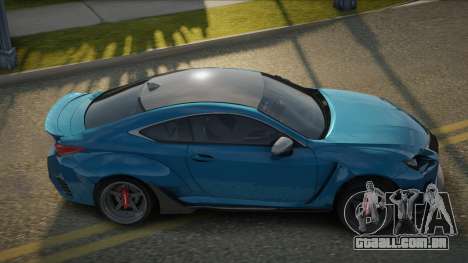 Lexus RC-F Chiran para GTA San Andreas