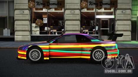 Nissan Skyline R34 Jagrao S8 para GTA 4