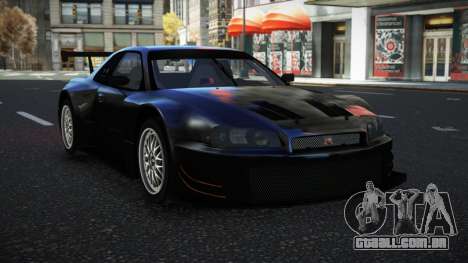 Nissan Skyline R34 Jagrao para GTA 4