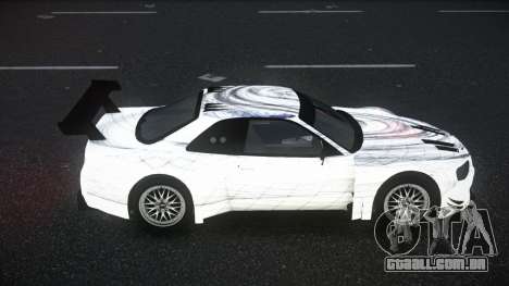 Nissan Skyline R34 Jagrao S9 para GTA 4