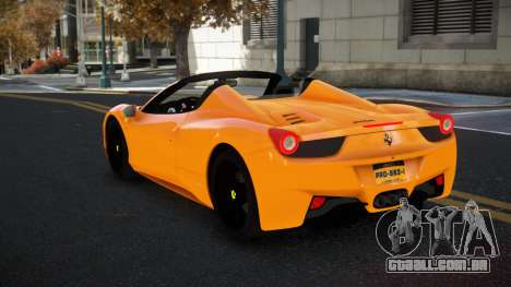 Ferrari 458 Amiy para GTA 4