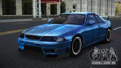 Nissan Skyline R33 Hacoley S4 para GTA 4