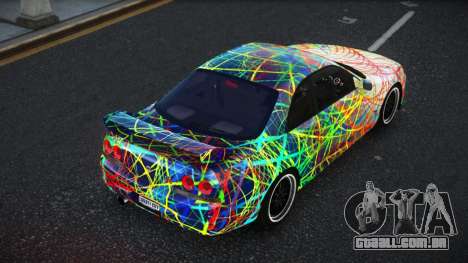 Nissan Skyline R33 Hacoley S8 para GTA 4