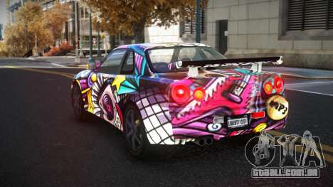 Nissan Skyline R34 Gaselly S8 para GTA 4