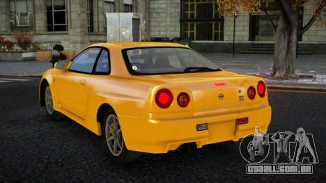Nissan Skyline R34 Mijbuxaci para GTA 4