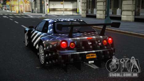 Nissan Skyline R34 Jagrao S10 para GTA 4