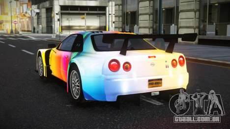 Nissan Skyline R34 Jagrao S12 para GTA 4