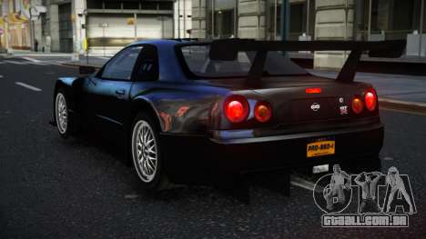 Nissan Skyline R34 Jagrao para GTA 4