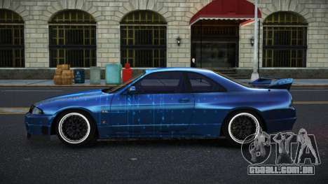 Nissan Skyline R33 Hacoley S4 para GTA 4