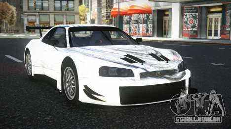Nissan Skyline R34 Jagrao S9 para GTA 4