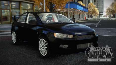 Mitsubishi Lancer Evolution X Ovoy para GTA 4